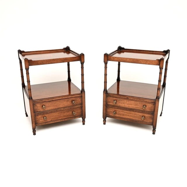 Antique Georgian Side Tables, 1930s, Set of 2 For Sale - Image 12 of 12