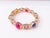 Bochic “Capri” Vintage Ruby, Amethyst & Sapphire Bangle - 18K Gold & silver For Sale - Image 14 of 18