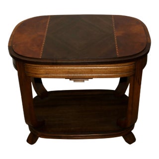 Early 1900s Mahogany Side Table For Sale
