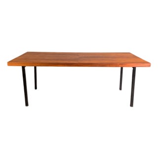 Mid-Century Modern Height-Adjustable Coffee Table For Sale