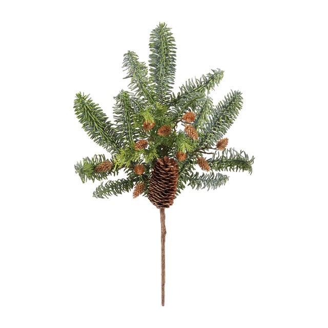 Bring the timeless beauty of evergreen foliage into your seasonal décor with this Realistic Decorative Pine Spray set....