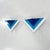 Postmodern Blue Wall Lamps, 1980s, Set of 2 For Sale - Image 6 of 10