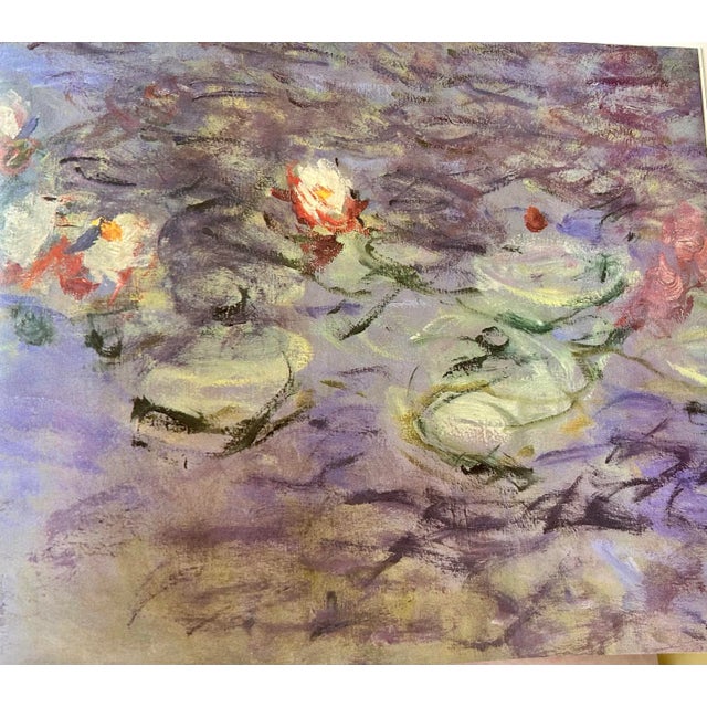 Monet Water Lilies Large Coffee Table Book For Sale In San Francisco - Image 6 of 8