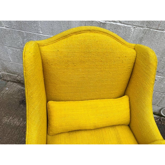 Early 20th Century Pair Jacobean Style Painted Turned Wood & Yellow