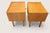 Vintage Danish Bedside Tables in Oak by Hans J. Wegner for Getama, 1960s, Set of 2 For Sale - Image 4 of 11