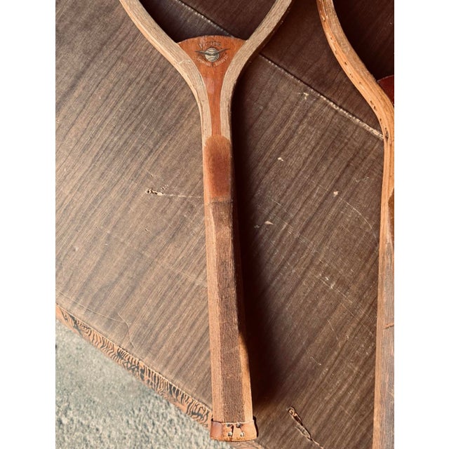 Authentic 1930s wooden racquets perfect for the tennis lover in your life. Solid condition. Very nice. Beautiful patina....