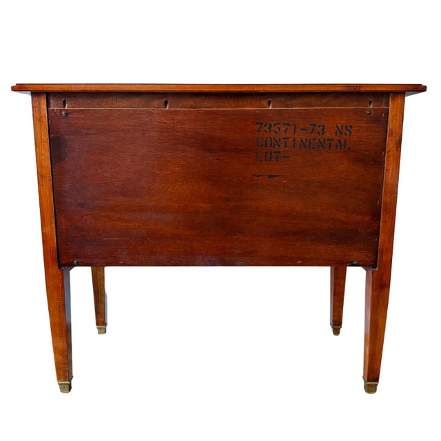 Brown Neoclassical French-Style Cherry 2-Drawer Server Chest by Hickory White For Sale - Image 8 of 9