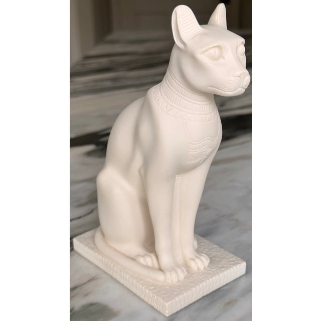 1995 Made in Italy Arnoldo Gianelli Statuette of Bastet For Sale - Image 10 of 15