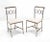 1940s Brass Dining Side Chairs - Set of 6 For Sale - Image 6 of 9