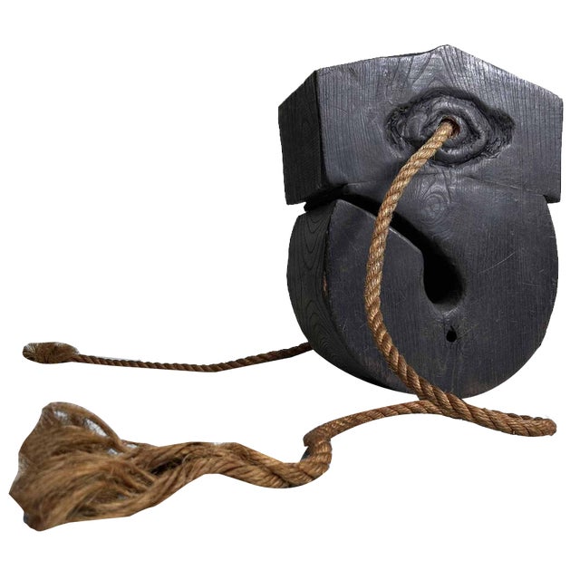 Antique Daikoku Jizai Kagi Pot Hook, Meiji Period, Japan For Sale