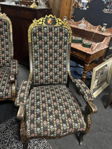 Charles Armchairs, Set of 2 Lounge Chairs