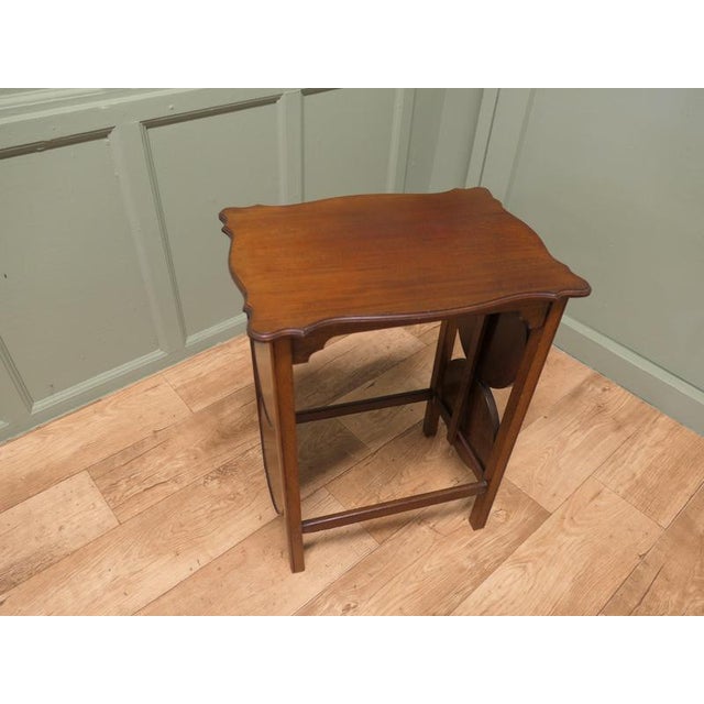 Side Table with Double Cake Stand, 1900 For Sale - Image 3 of 8