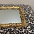 Traditional 1980s Small Ornate Wall Mirror in Gold Tone For Sale - Image 3 of 6
