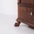 Antique Hand-Polished Mahogany Silverware Cabinet with Lion Feet, 1860s For Sale - Image 11 of 13