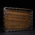 Late 20th Century Huali Rosewood Rectangular Tray With Scalloped Edge For Sale - Image 5 of 9
