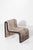 Postmodern Italian Chaise Longue in Brown Faux Fur, 1980s For Sale - Image 12 of 12