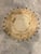 Antique Petite Scale Wooden Cog Mirror / Rustic Petite Scale Sunburst Mirror - Early 20th Century (Attributed) For Sale - Image 15 of 16