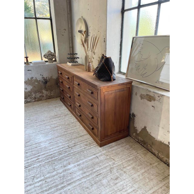 Haberdashery Furniture in Pitch Pine, 1950s For Sale - Image 10 of 18