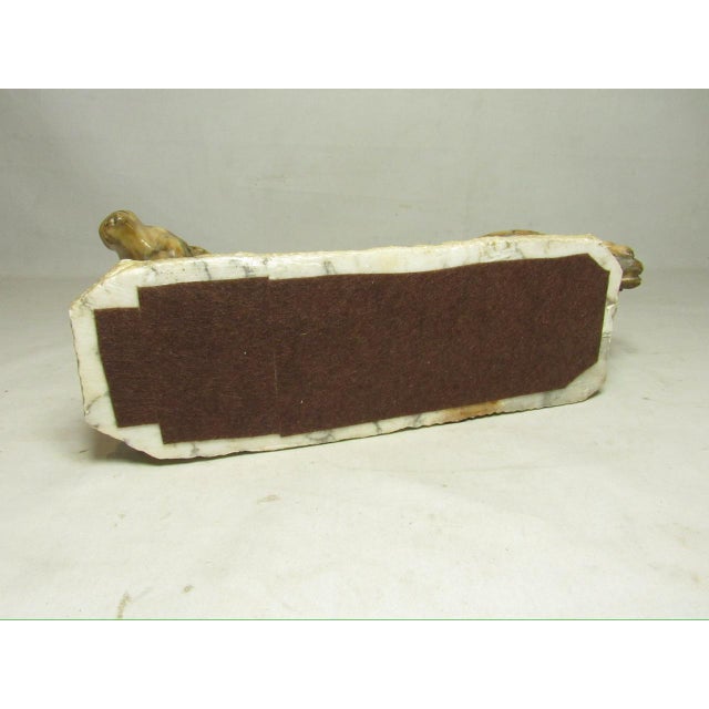 Grand Tour Italian Marble Lion For Sale - Image 12 of 12