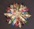Italian Multicolored Prism Arlecchino Chandelier, Murano, 1970s For Sale - Image 12 of 18