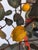 Vintage Italian Tole Citrus Wall Sconce For Sale - Image 10 of 15