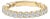 14K Yellow Gold 1.00 Cttw Round Diamond Prong Set Wedding Band - Size 7.5 For Sale