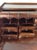 Vintage Walnut Chippendale Style Open Front Writing Desk With Brass Hardware For Sale - Image 12 of 18
