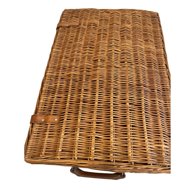 Vintage Abercrombie & Fitch English Picnic Hamper for Six For Sale - Image 10 of 12