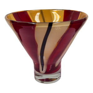 Waterford Evolution Collection Moroccan Breeze Art Glass Flared Bowl