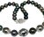 Fine Quality Tahitian Pearl Diamond Necklace 18k Gold 13.25 mm 17" Certified $19,690 822492 This is a Unique Custom Made...