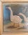 19th Century Rustic Primitive Naive Oil Painting of Non-Violent Geese or Swans For Sale - Image 4 of 7