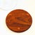 Vintage Glass Cloche on Teak Base For Sale - Image 9 of 10