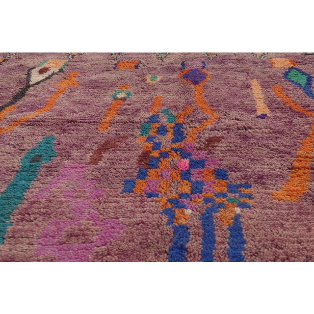 Early 21st Century Contemporary Boujad Moroccan Rug, 08'04 X 11'02 For Sale - Image 5 of 10