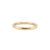 Early 21st Century 14k Yellow Gold 0.34ct Round Brilliant Lab Grown Diamond Half Eternity Band, Size 5.5 For Sale - Image 5 of 9