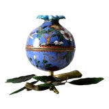 Antique Cloisonne Box For Sale