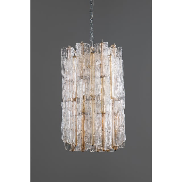 Murano Glass Elica Chandelier by Toni Zuccheri for Venini, 1960s For Sale - Image 11 of 11