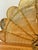 Brass Oversized Victorian Brass Figural Peacock Folding Fireplace Screen For Sale - Image 8 of 9
