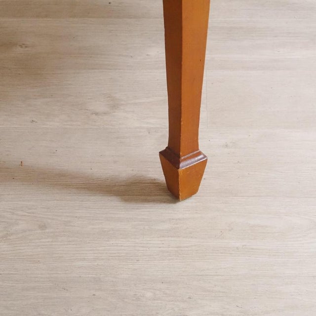 Vintage Biedermeier-Style Sideboard with Curved Cherrywood Drawer For Sale - Image 17 of 18