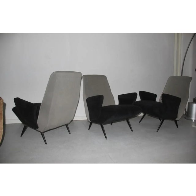 1960s Armchair by Nino Zoncada for Framar, 1950s For Sale - Image 5 of 11