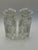 Pair of Vintage Val Saint Lambert Belgian Crystal Candlesticks – Geometric Art Deco Style Clear Cut Crystal Candle Holders For Sale In Chicago - Image 6 of 6