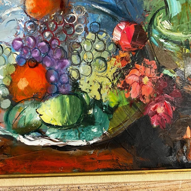 1980s California Art by Barbara West the Green Jug Signed For Sale - Image 10 of 11