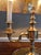 Metal Late 20th Century Frederick Cooper Brass Bouillotte Lamp & Black Tole Shade For Sale - Image 7 of 15