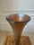 1990s Steven Lundberg Art Glass Vase With Patinaed Bronze Base For Sale - Image 11 of 18