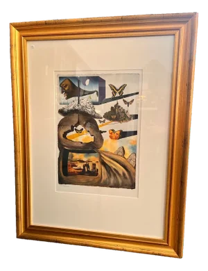 After Salvador Dali, Normandy, 1969, Lithograph, 1960s, Framed