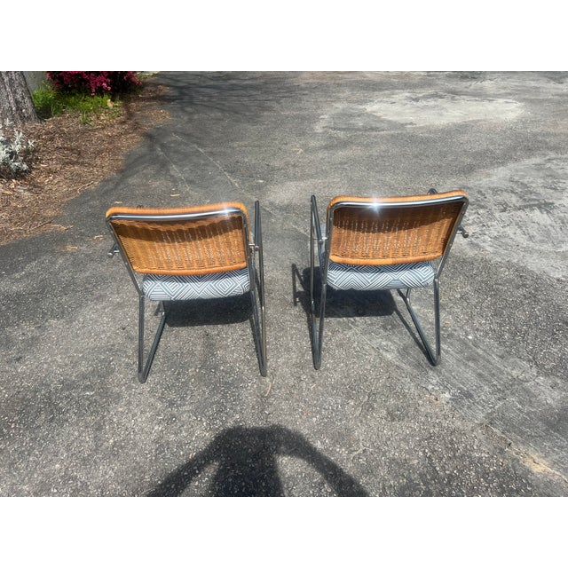 1960’s Bauhaus Style Cane Back Tubular Chairs a Pair Chairish