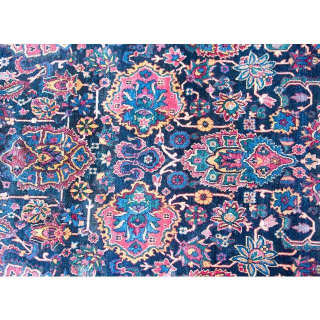 Early 20th Century Persian Kirman Rug For Sale - Image 12 of 16