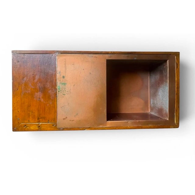 Late 19th Century Antique Bead Board Dry Sink For Sale - Image 5 of 12