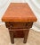 Brown Vintage Butcher Block Carving Table Oak Base With Drawer Shelf End Cut Maple Top For Sale - Image 8 of 15