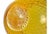 Mid-Century Modern Amber Empoli Mid-Century Modern Optic Glass Ball Vase For Sale - Image 3 of 4