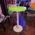Green Laminate Bistro Table For Sale - Image 3 of 5